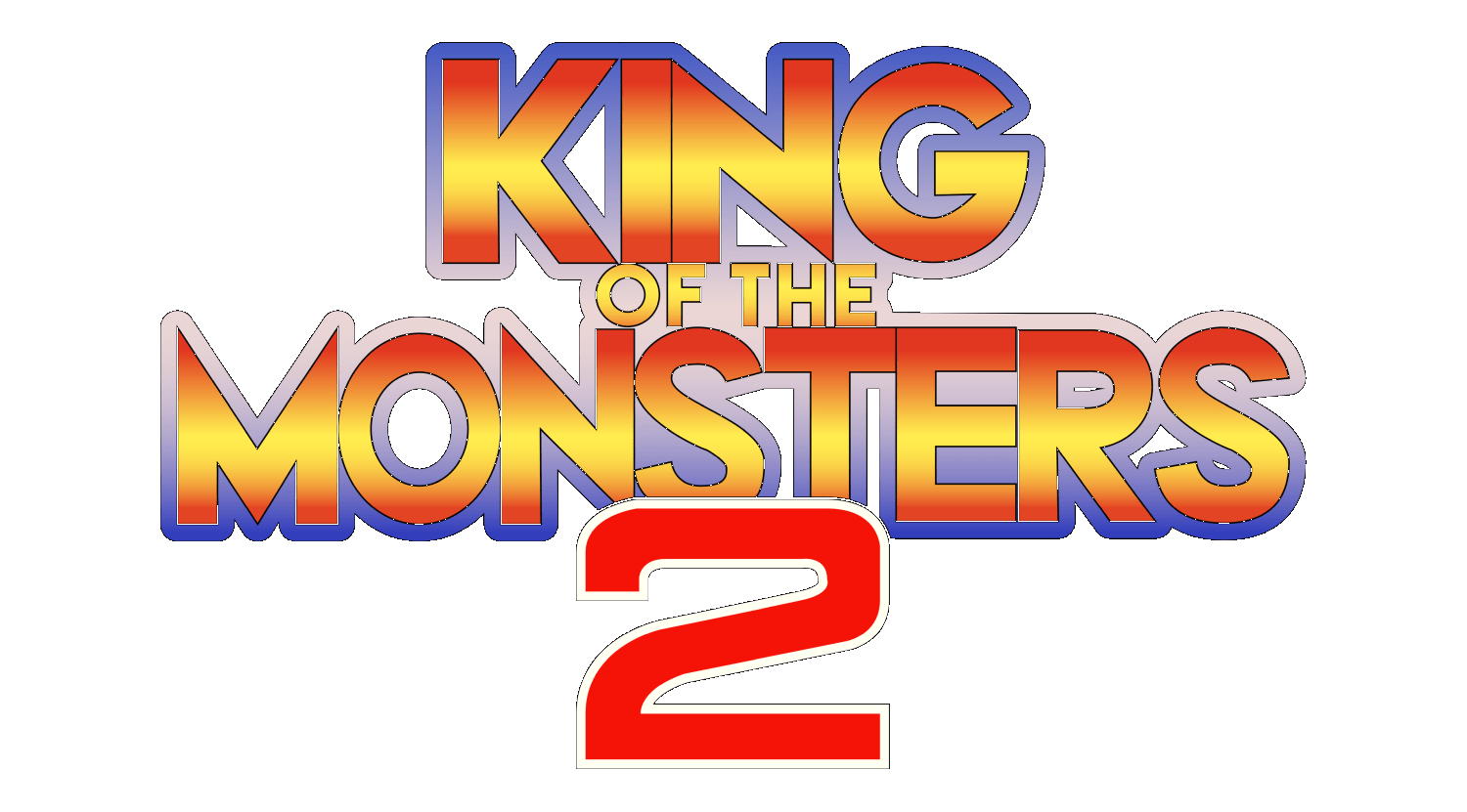 King of the Monsters 2 logo for Super Famicom